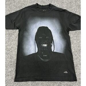 Travis Scott Size Small Official Utopia Circus Maximus Tour T-Shirt Big Face AOP